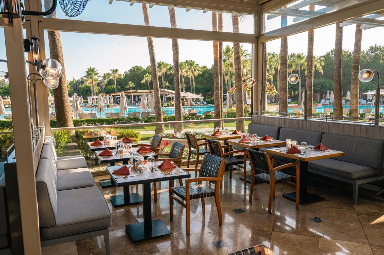 Lara Barut Collection-Ultra All Inclusive Antalia Esterno foto Restaurant at the hotel